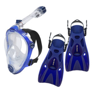 パック・フェイスマスク sea aloha ALOHA FULL FACE MASK & FIN SET | ヘレイワホ