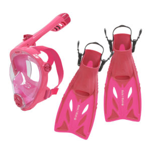 ALOHA KIDS FULL FACE MASK & FIN SET